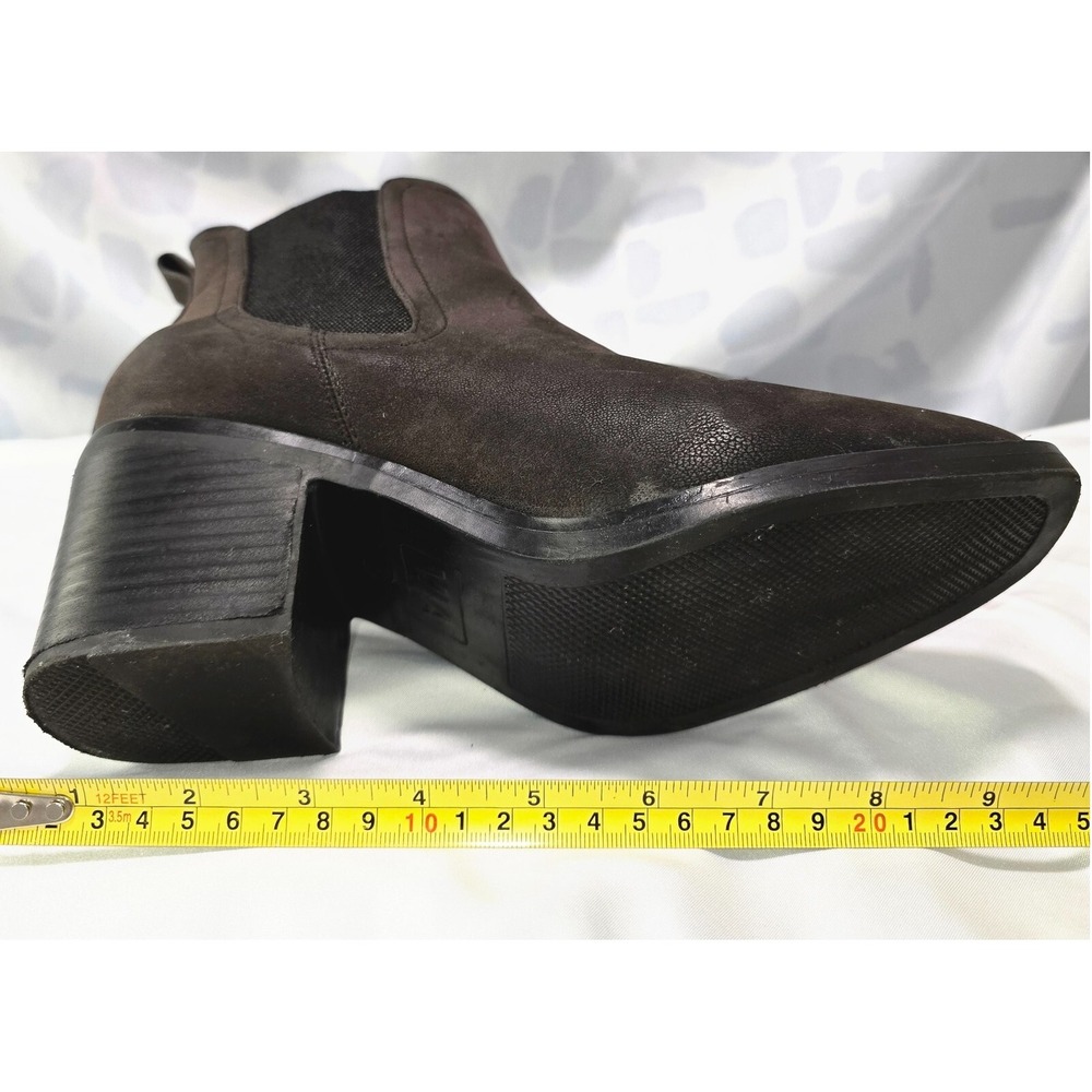 MIA Black Block Heel Ankle Booties – Women's Size‎ 9 Western Chelsea Fall Boots - Picture 3 of 12